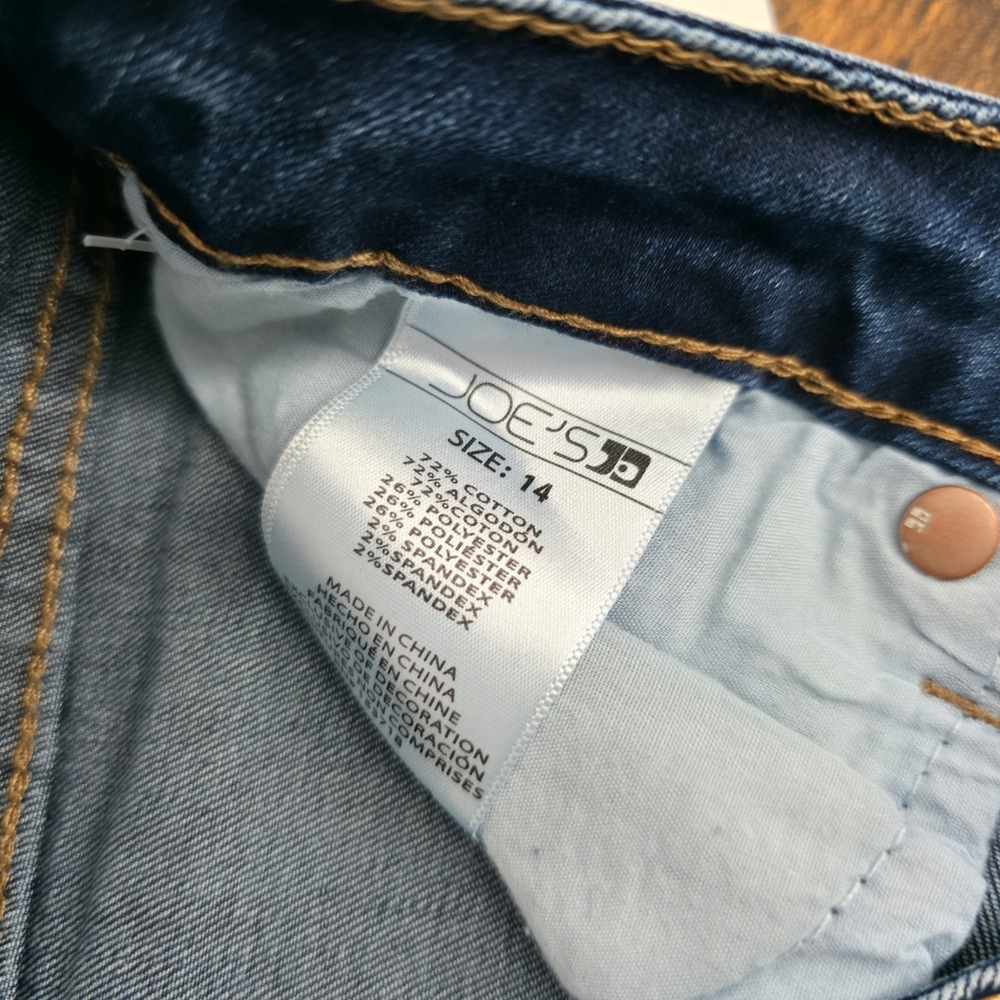 NEW Joe's Jegging Jeans‎ Ultra Slim Fit Juniors Size 14 Denim Stretch - Picture 4 of 7